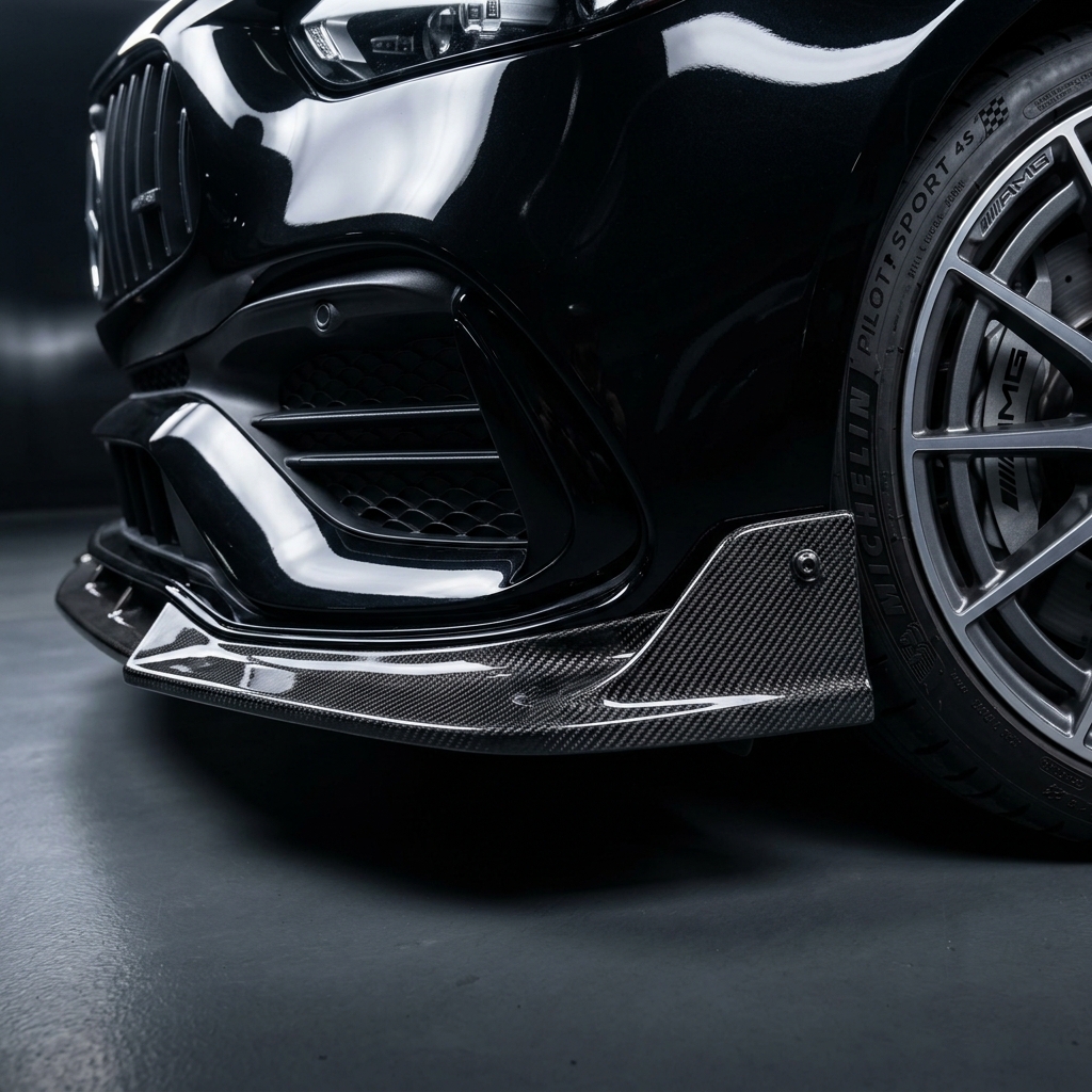 Carbon Fiber Front Lip Spoiler